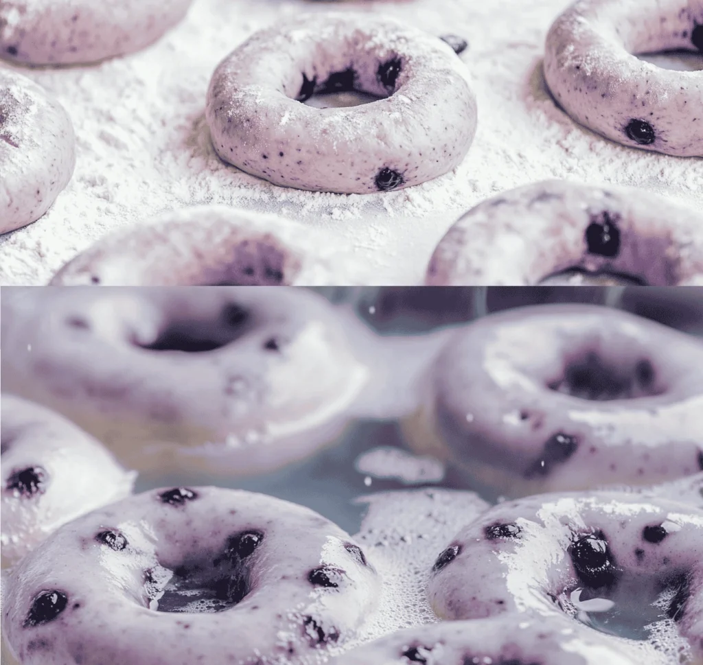 Freshly Baked Blueberry Bagels – Golden and Delicious Breakfast Delight